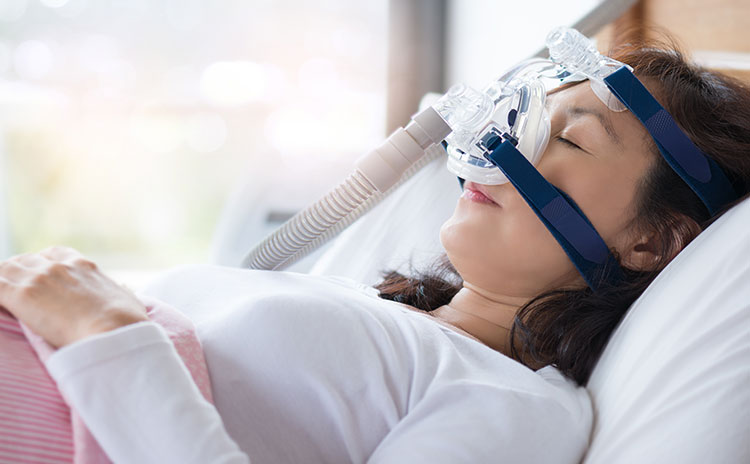 睡眠時無呼吸症候群のイメージ写真